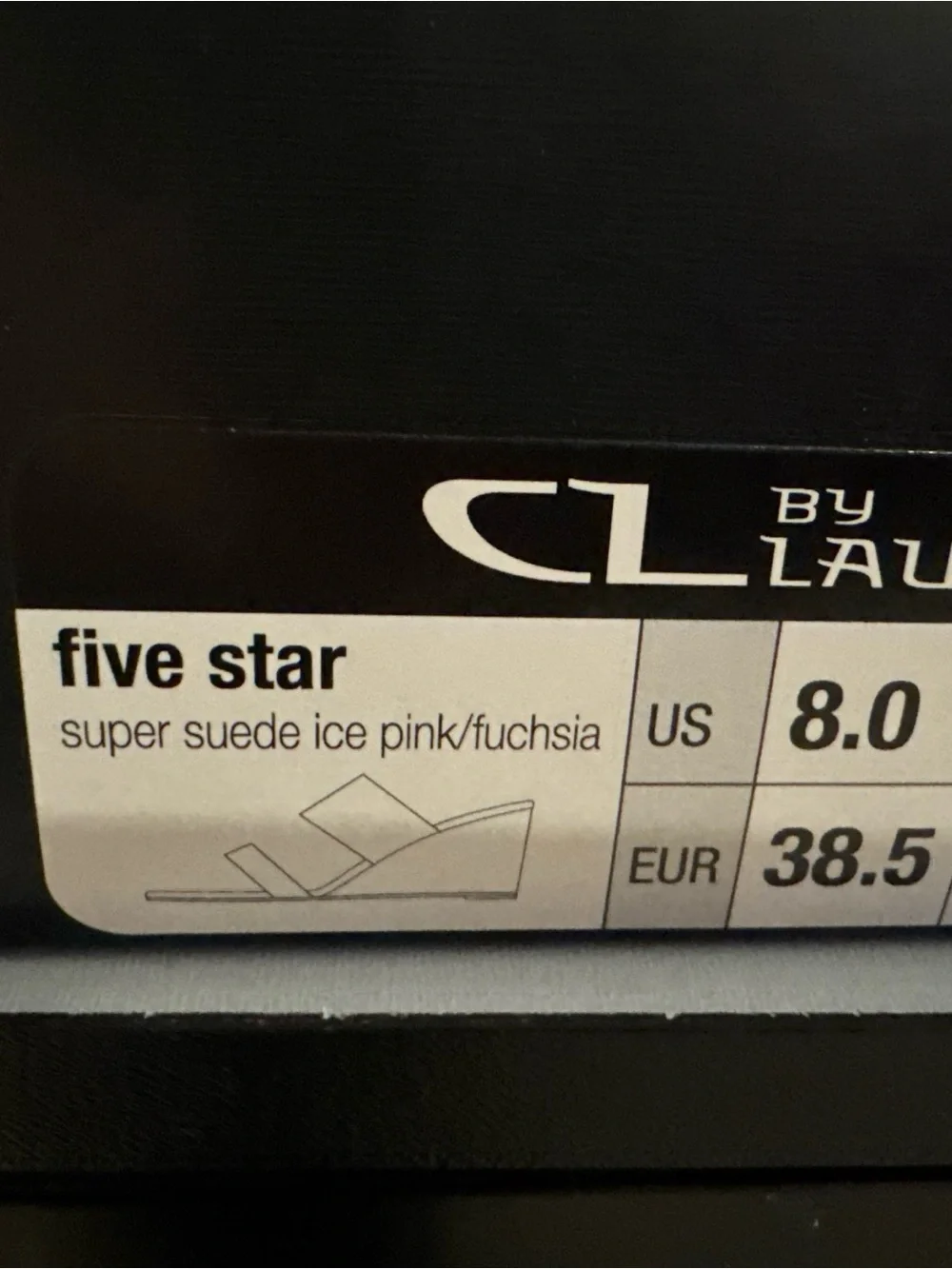 Five Star suede wedge